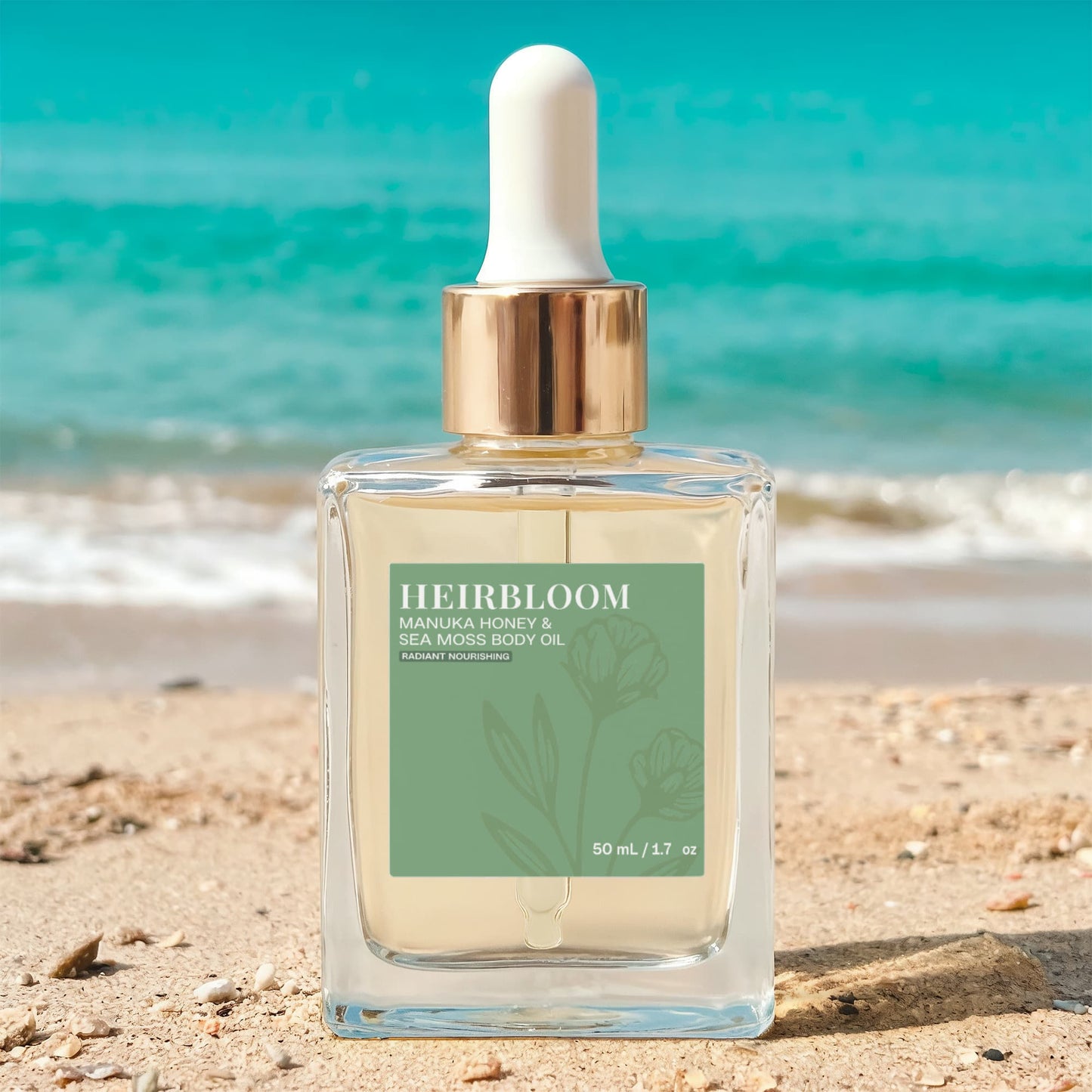 Heirbloom Manuka Honey Sea Moss Post-Shave Oil